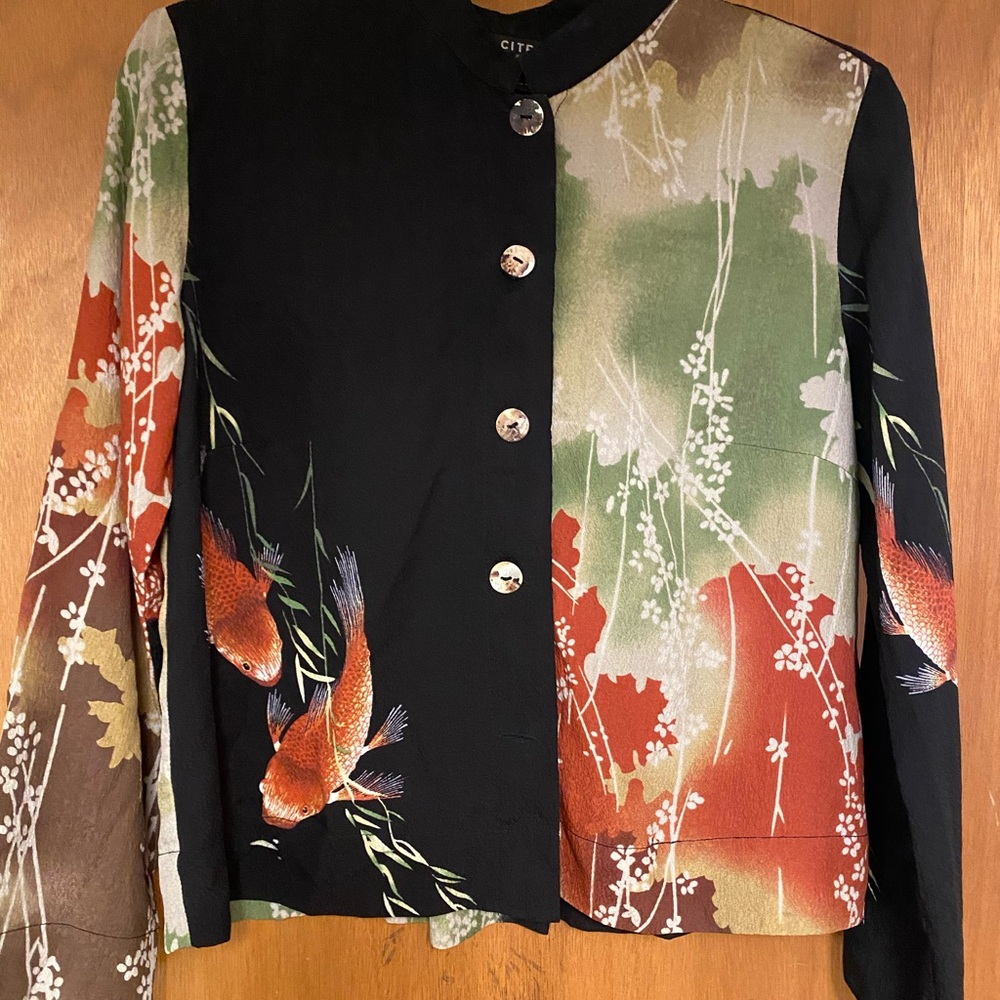Citron Artistic Koi print